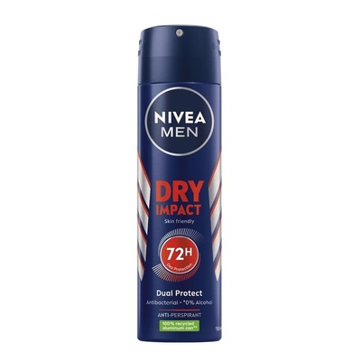 اسپری ضد تعریق نیوآ مردانه 150 میلی لیتر مدل Dry Impact