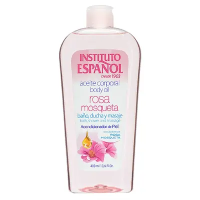 روغن بدن انستیتو اسپانول مدل Rosa Mosqueta حجم 400 میلی لیتر