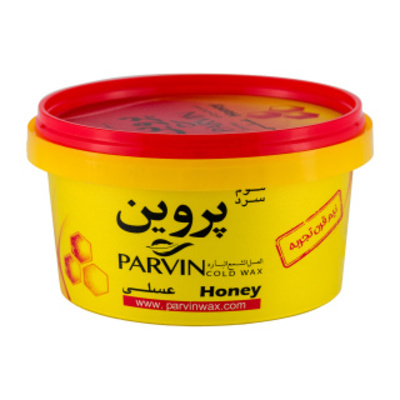 موم اپیلاسیون پروین عسلی Honey وزن 700 گرم