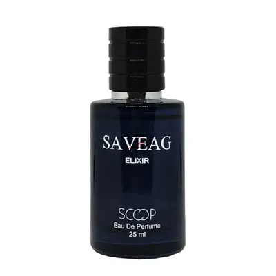 عطر جیبی مردانه اسکوپ مدل ساواج SAVEAG حجم 25 میلی لیتر