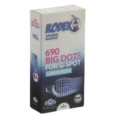 قیمت کاندوم ناچ کدکس مدل BIG DOTS بسته 10 عددی
