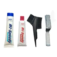 خرید کیت رنگ مو های اسپیدی شماره 6 حجم 50 میلی لیتر رنگ مشکی قهوه ای